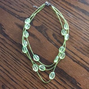 Beaded Green necklace brand new